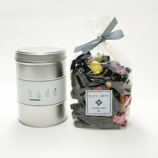 Dose "kad&oacute;" mit 500g Lakritz